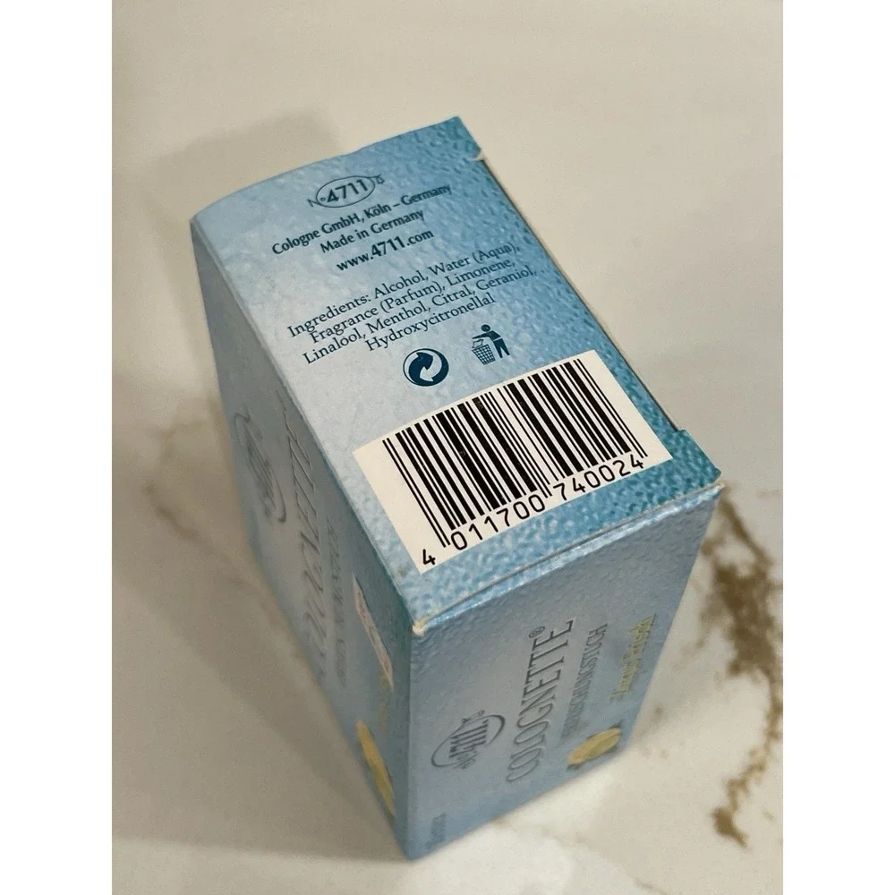 No. 4711 Colognette Refreshing Tissue Scented Refreshing‎ Lemon 10 Pieces New